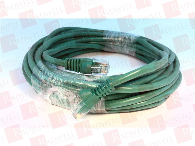  , CABLE W/MOLDED BOOT, 25 FT, CAT5E, 350MHZ, UTP