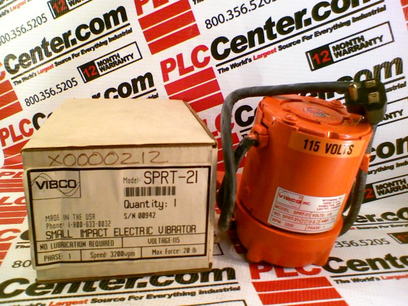 VIBCO INC SPRT-21