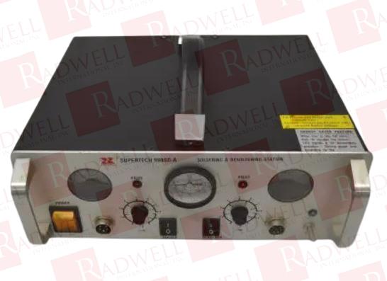  , SOLDERING AND DESOLDERING STATION, SUPERTECH, SELF CONTAINED DIAPHRAGM VACUUM PUMP, 60 CM/HG, INCLUDED / NON-BURNING SILICONE RUBBER CORD