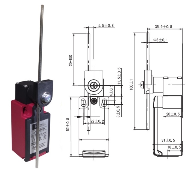 RADWELL VERIFIED SUBSTITUTE AT0-11-1-I/H-SUB