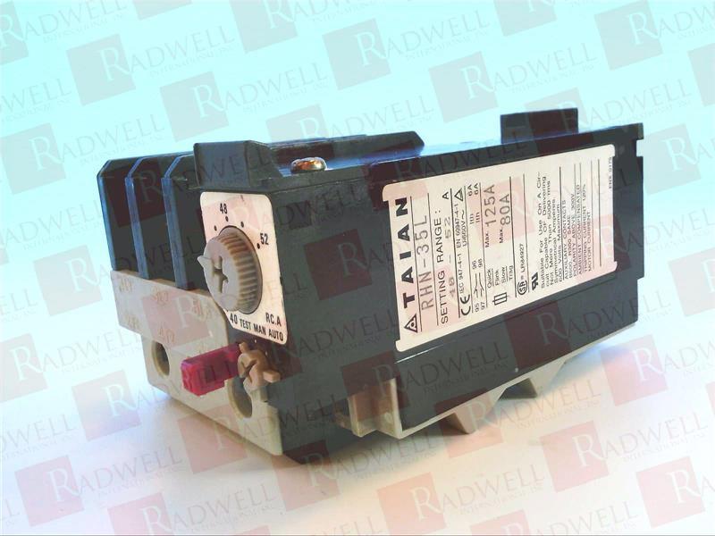 THERMAL OVERLOAD RELAY, 40-52AMP, 3POLE, 600V