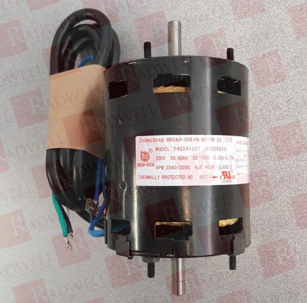 BLOWER MOTOR, MTR 230, 1P, 3100 RPM, MODEL CODE: 22004