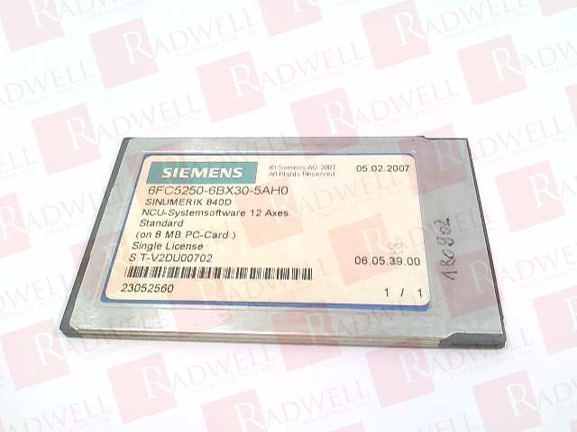 SIEMENS 6FC5250-6BX30-5AH0