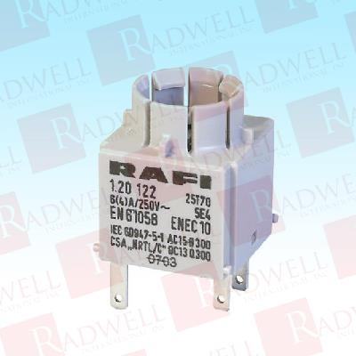CONTACT BLOCK, STANDARD, 6 AMP, 250 VDC, 1NO/1NC, 16 SWITCHES, 3 MM ACTUATING TRAVEL, 20 MR MAXIMUM CONTACT RESISTANCE, W/O SOCKET