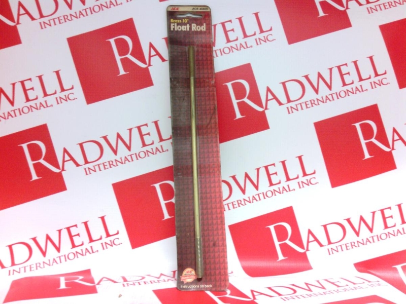 TOILET TANK FLOAT ROD BRASS 10INCH THREADED