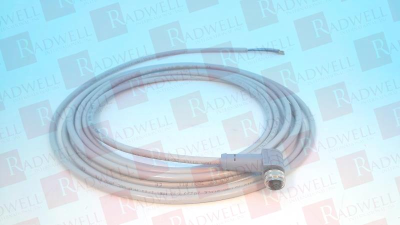  , M12 CABLE, 5 POLES, 5M LENGTH, ANGLED PLUG, SHIELDED, FOR NANOTEC ENCODER