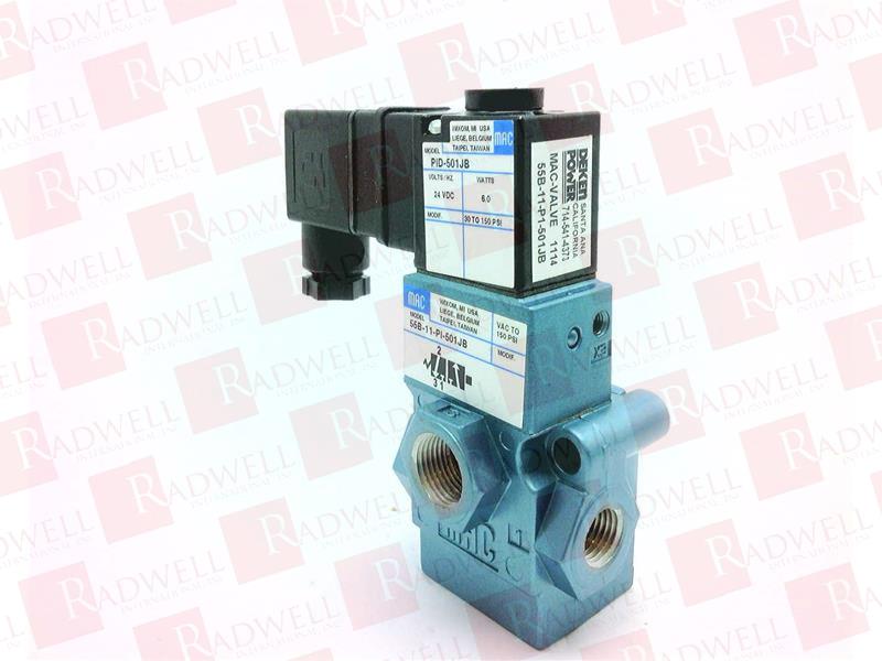 MAC VALVES INC 55B-11-PI-501JB