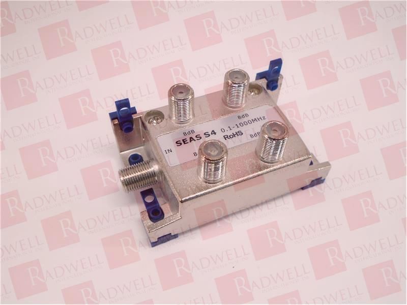 SPLITTER, 0.1-1000MHZ, 4 WAY, F CONNECTORS