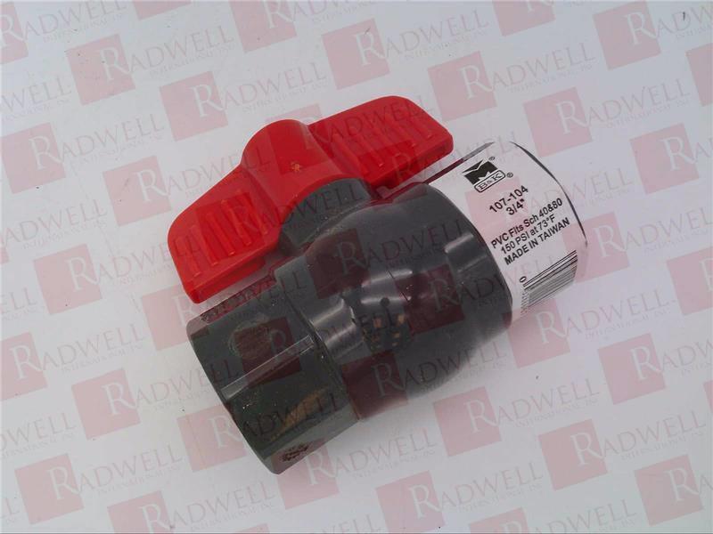 B&K, BALL VALVE, 3/4IN, 150PSI, AVAILABLE, SURPLUS, NEVER USED, 2 YEAR   WARRANTY
