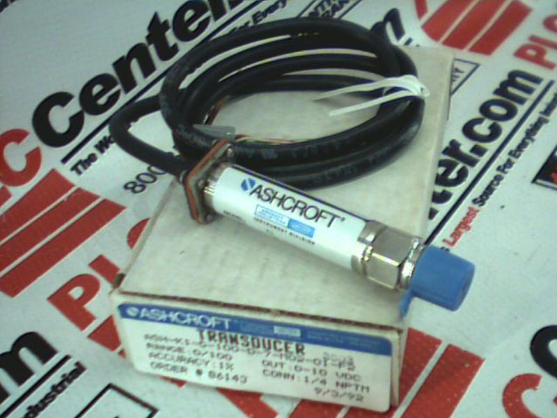 ASHCROFT ASH-K1-G-100-D-7-M02-01-F2