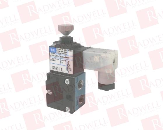 MAC VALVES INC 45A-AA1-DDAJ-3KD