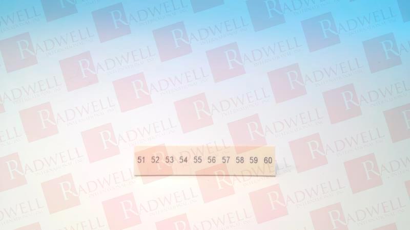 PHOENIX CONTACT ZB 5,08,LGS:FORTL.ZAHLEN 51-60