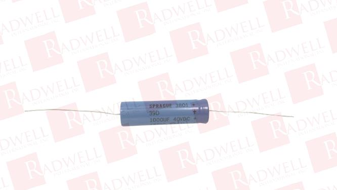 SPRAGUE PRODUCTS 39D1000UF40VDC
