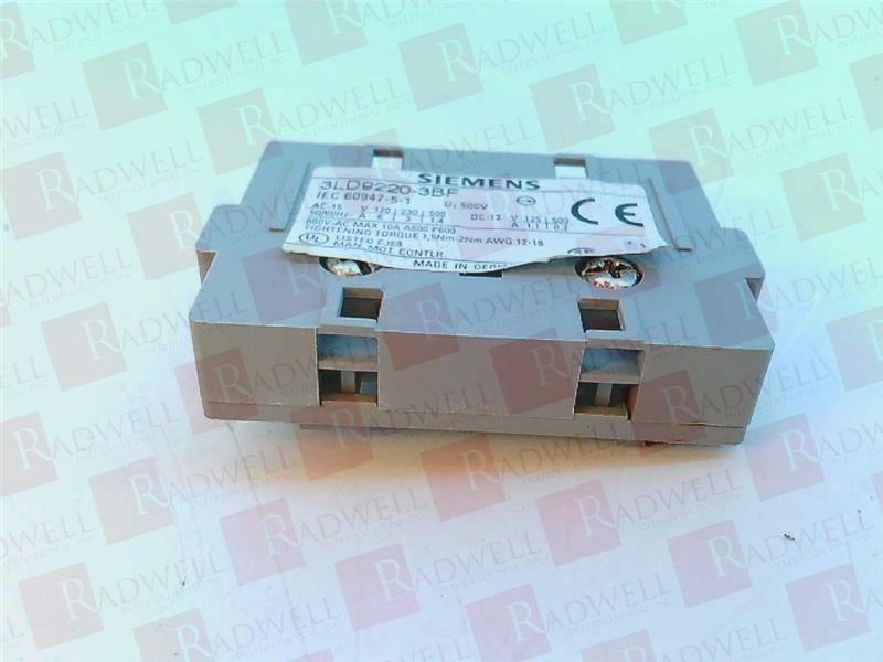 SIEMENS 3LD9220-3BF