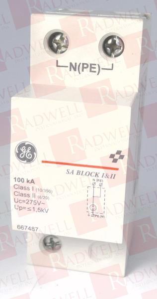 GENERAL ELECTRIC SA BLOCK I&II 100N