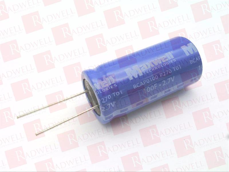 MAXWELL TECHNOLOGIES BCAP0100 P270 T01