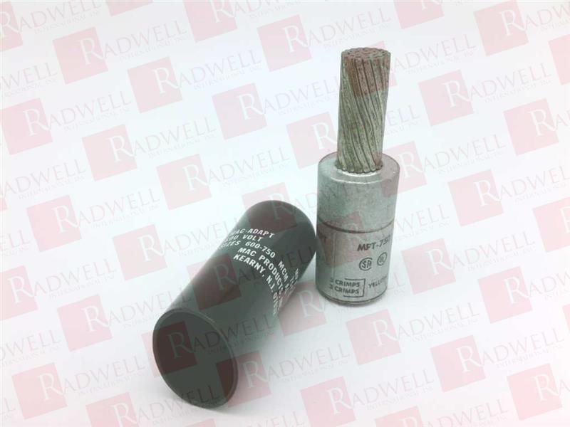 MAC PRODUCTS , MPT-750, MPT750, LUG ALUMINUM, LONG BARREL, ONE HOLE, 750MCM-AL,