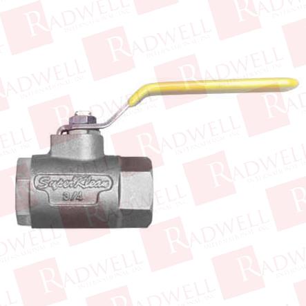 SUPERKLEAN WASHDOWN PRODUCTS BALL VALVE-SS