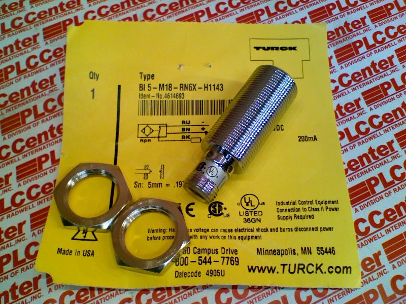 TURCK BI5-M18-RN6X-H1143