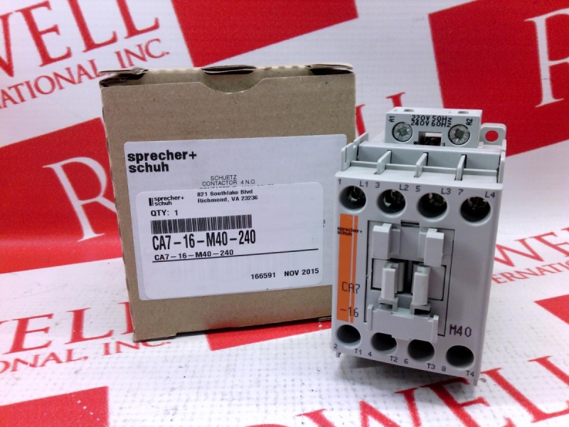 SPRECHER & SCHUH CA7-16-M40-240