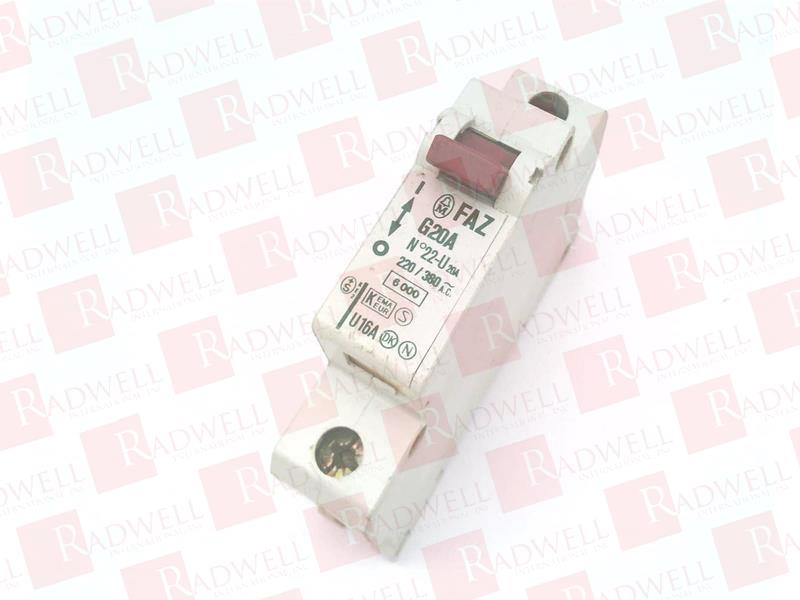 EATON CORPORATION FAZ-G20A-CNA