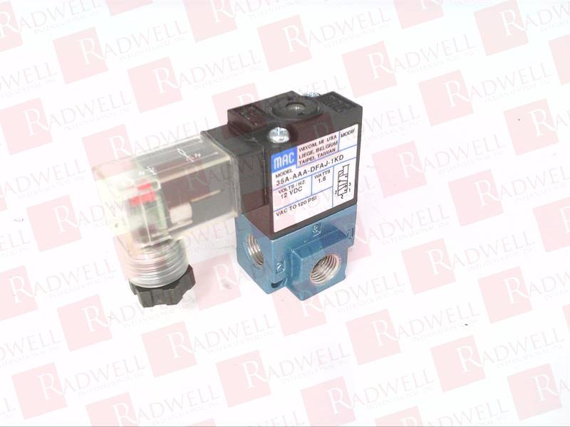 MAC VALVES INC 35A-AAA-DFAJ-1KD