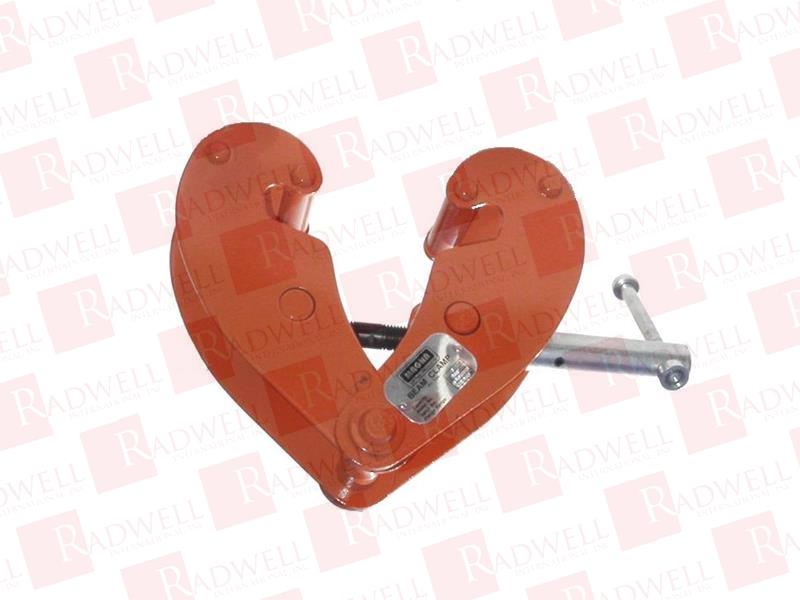 BEAM CLAMP, PIN TYPE, 1.0 TON CAPACITY