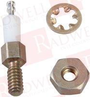 TERMINAL, TURRET, #4-40, THREAD, WHITE, THREAD SIZE - IMPERIAL:4-40, THREAD SIZE - METRIC:-, INSULATION:NON INSULATED, TERMINAL PLATING:SILVER, PRODUCT RANGE:-, CONNECTOR TYPE:TURRET, CONTAC ...