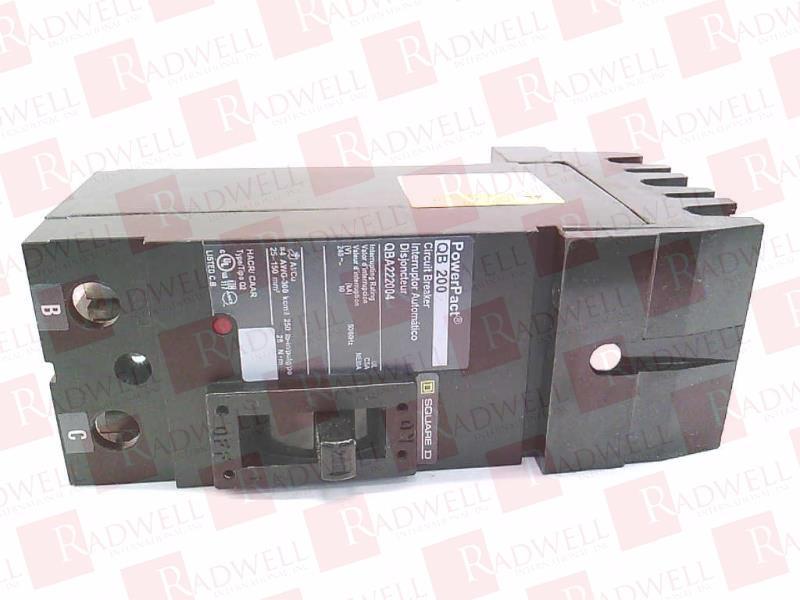 SCHNEIDER ELECTRIC QBA222004