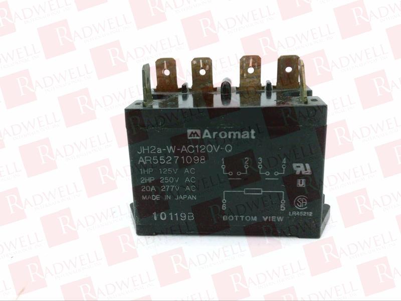 MATSUSHITA ELECTRIC JH2A-W-AC120V