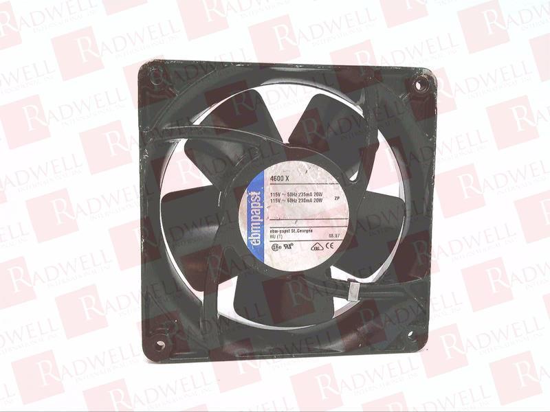 AXIAL FAN, 119MM X 119MM X 38MM, 115VAC; SUPPLY VOLTAGE:115V; CURRENT TYPE:AC; FAN FRAME SIZE:119MM; EXTERNAL DEPTH:38MM; NOISE RATING:50DBA; FLOW RATE - IMPERIAL:106CU.FT/MIN; FLOW RATE - M ...