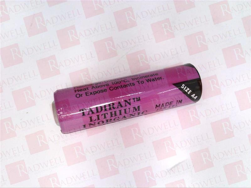  , LITHIUM BATTERY, 3.6 V, AA, BATTERY TECHNOLOGY / LITHIUM; BATTERY CAPACITY:2.1AH; BATTERY VOLTAGE:3.6V; BATTERY SIZE CODE:AA; BATTERY TERMINALS:RAISED PO