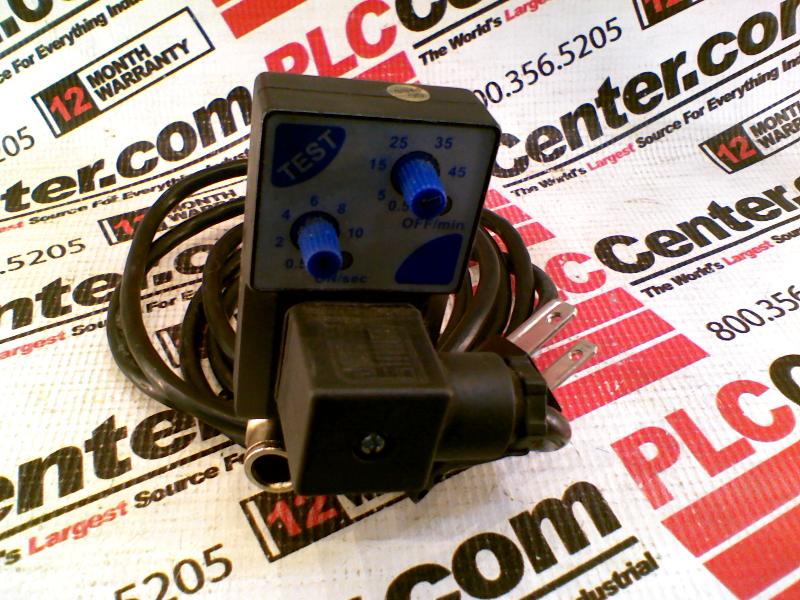 DRAIN VALVE W/MIN/SEC TIMER 120VCOIL 3P CONNECTOR