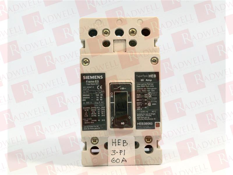SIEMENS HEB3B060