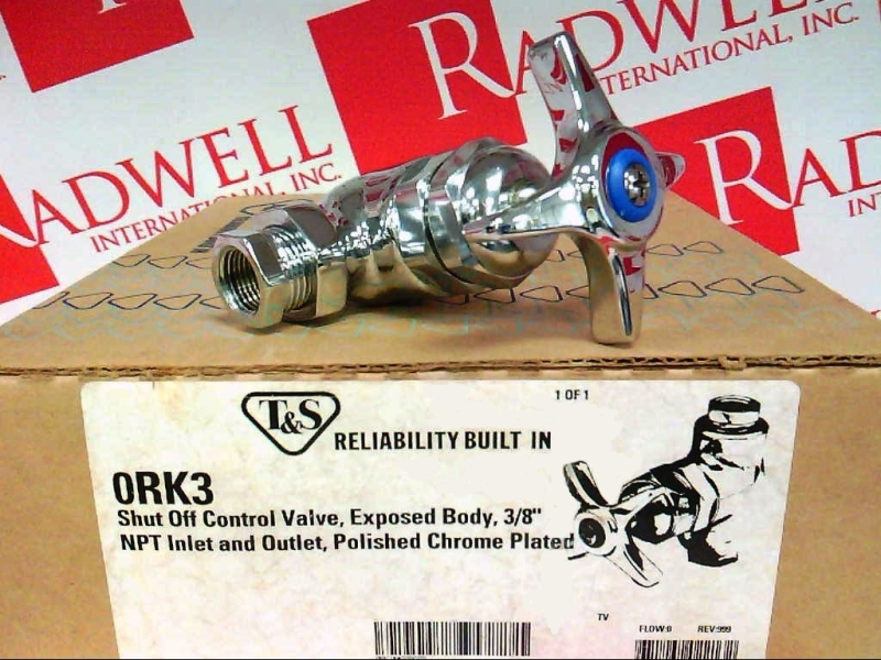 SHUT-OFF CONTROL VALVE 3/8" NPT INLET OUTLET