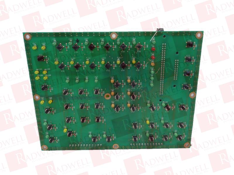  , PC BOARD, 20 PIN CONNECTOR, 50 PIN CONNECTOR, GREEN/YELLOW/ORANGE/RED STATUS LIGHTS
