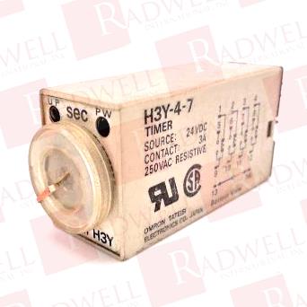 OMRON H3Y-4-7 DC24 30S