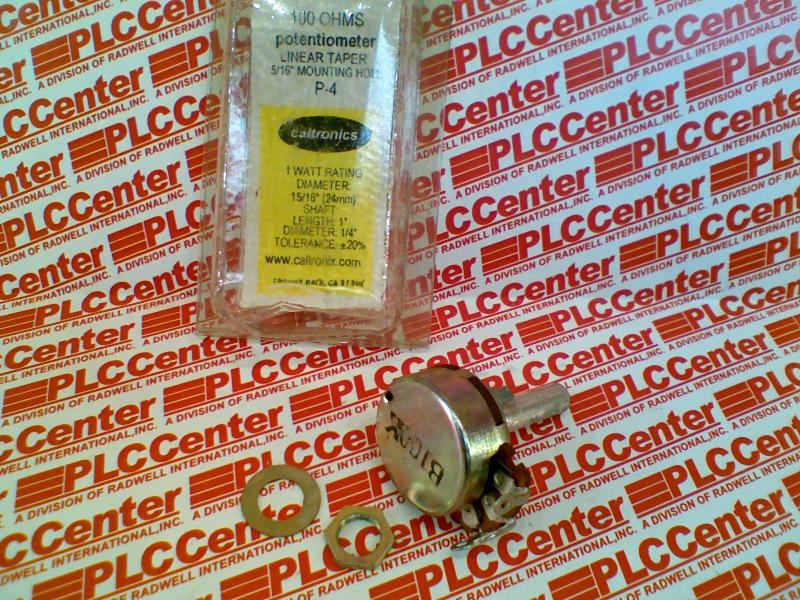 POTENTIOMETER 100OHM 1W 15/16IN