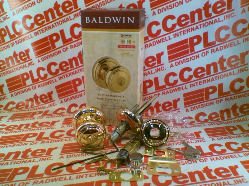 ENTRY ROUND DOOR KNOB POLISHED BRASS SMARTKEY