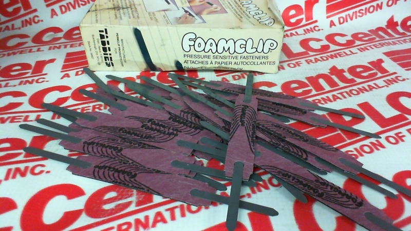 FOAMCLIP PRESSURE SENITIVE FASTENERS 100/PACK