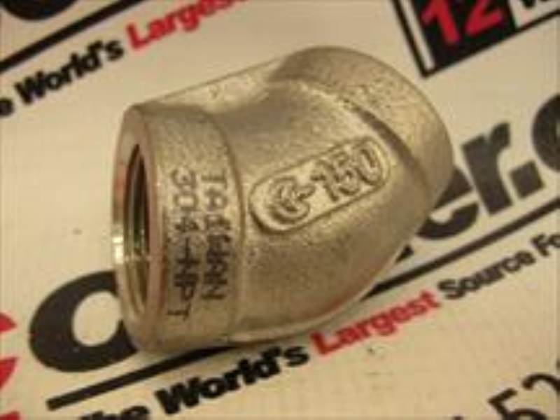 3/4INCH THREADED 45DEGREE ELBOW 304SS