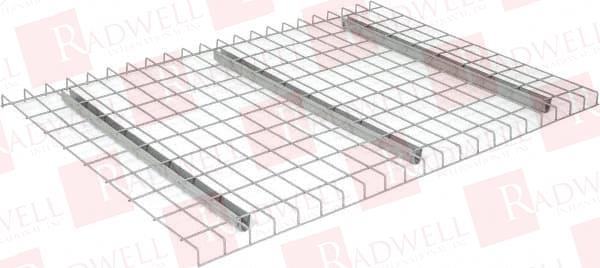 52" WIDE, 1-1/2" HIGH, OPEN SHELVING WELDED WIRE DECKING STEEL, 36" DEEP, USE WITH PALLET RACKS