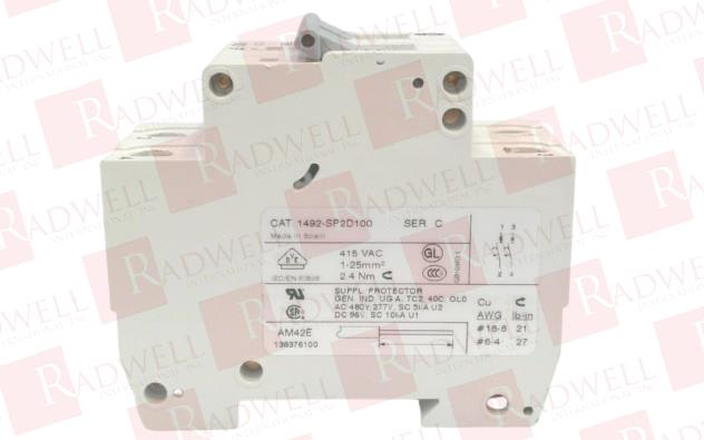 ALLEN BRADLEY 1492-SP2D100