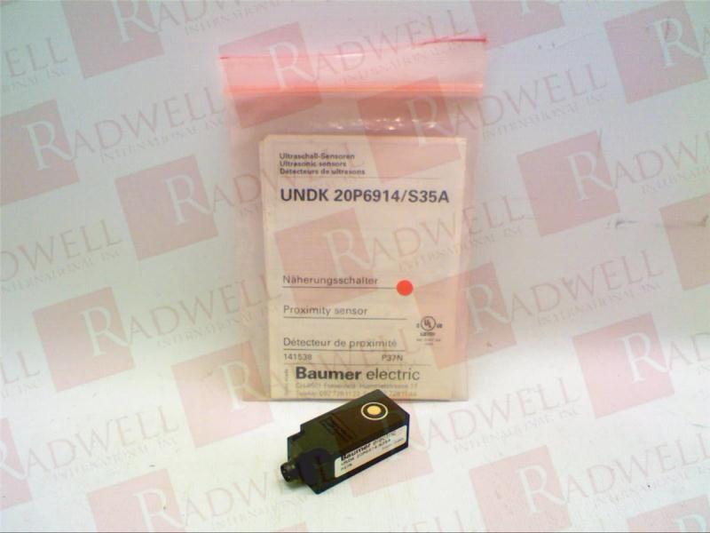 BAUMER ELECTRIC UNDK 20P6914/S35A