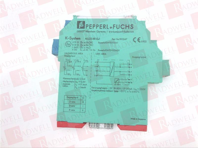 PEPPERL & FUCHS KCD2-RR-EX1