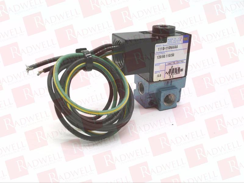 MAC VALVES INC 111B-110NAAA