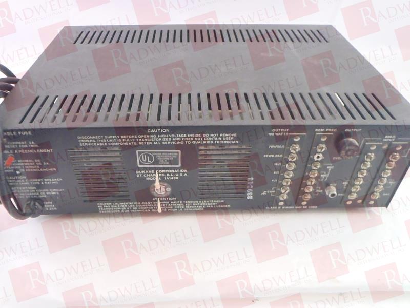 DUKANE CORP 1A1400