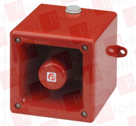 INDUSTRIAL SOUNDER, RED, 105DBA, 115 V AC, 50/60HZ, 20MA, IP66
