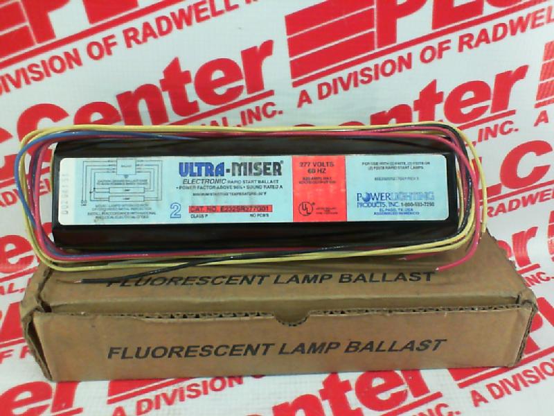 BALLAST FLUORESCENT 277V
