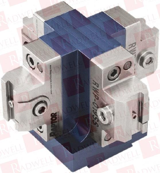 3.13" HIGH X 4-1/2" WIDE X 4-1/2" LONG DOVETAIL VISE 3/8" JAW OPENING CAPACITY, 1/8" HIGH X 1-1/4" WIDE JAW, FOR 4 & 5 AXIS WORKHOLDING SYSTEMS